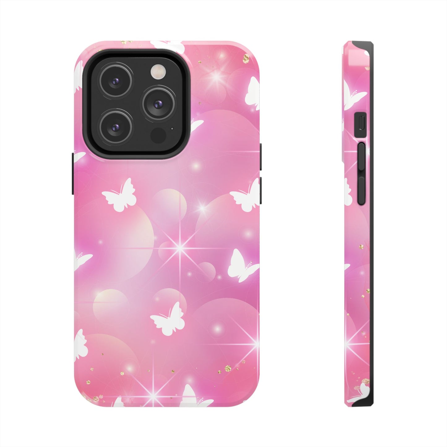 Butterfly Bloom Tough Phone Cases, Stylish Protection, Gifts for Her, Trendy Accessories, Spring Vibe, Phone Cover