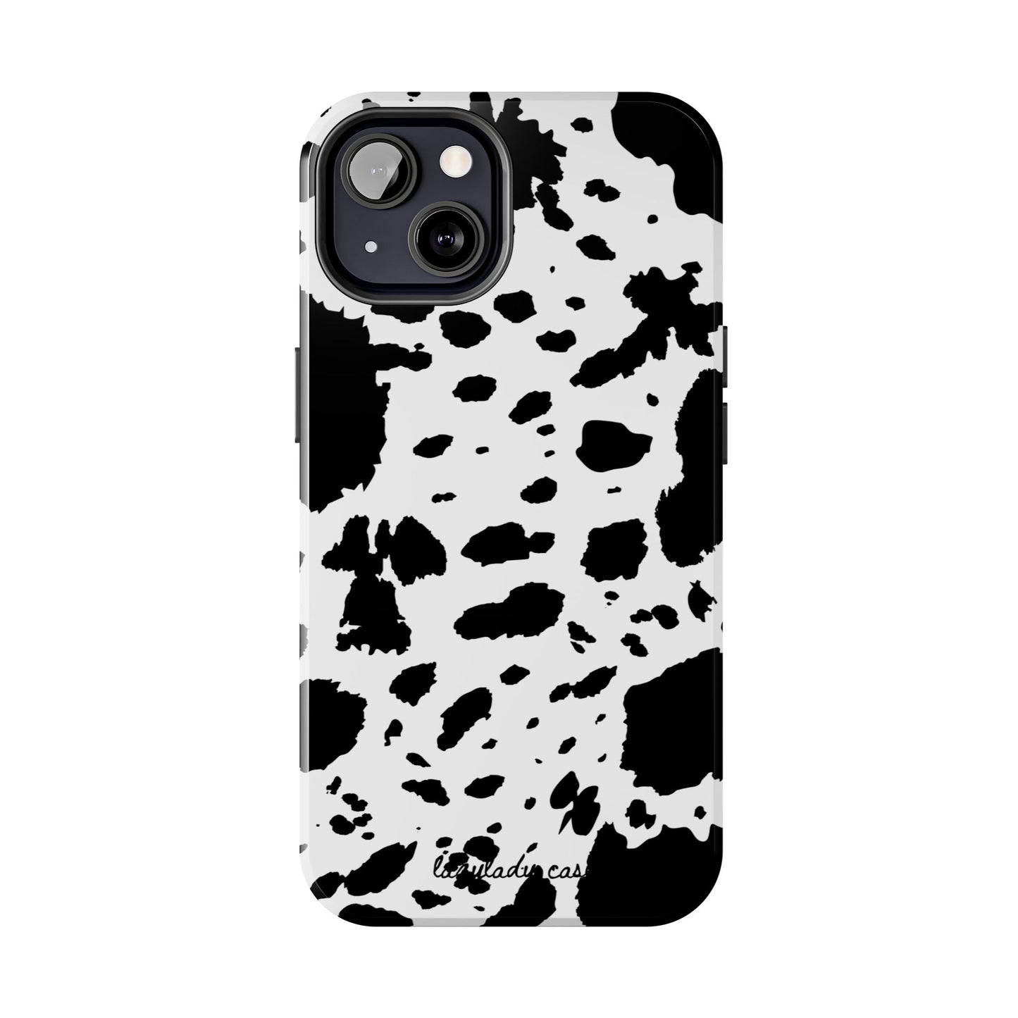 Stylish Cow Print Tough Phone Case | Durable & Trendy Accessory