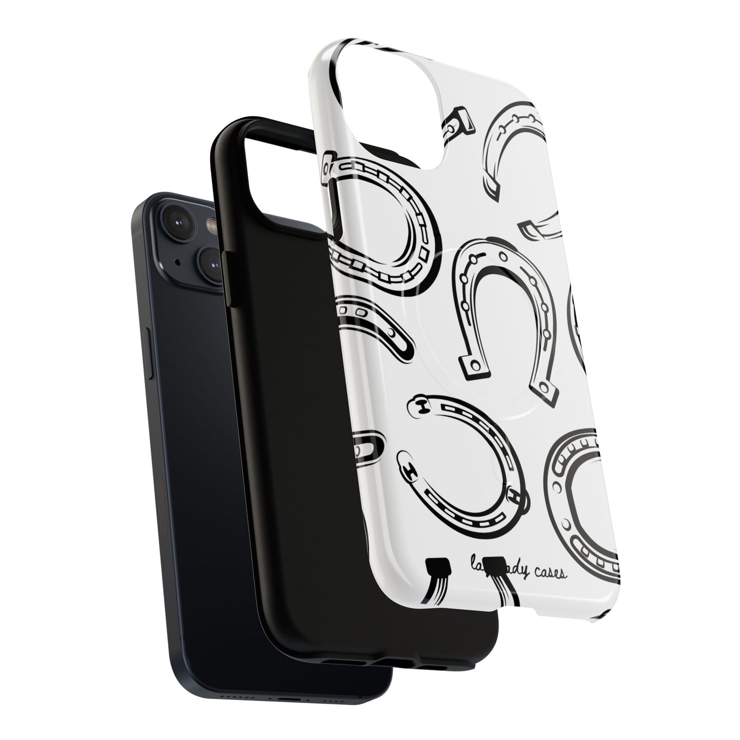 Horseshoe Tough Magnetic Phone Case - Durable, Stylish Protection