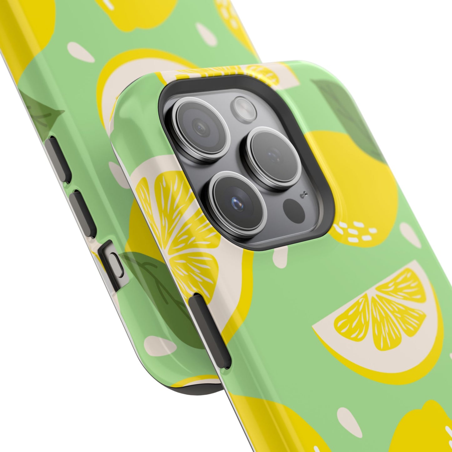 Lemonade Vibe Magnetic Phone Case - Bright Citrus Design for Summer Fun