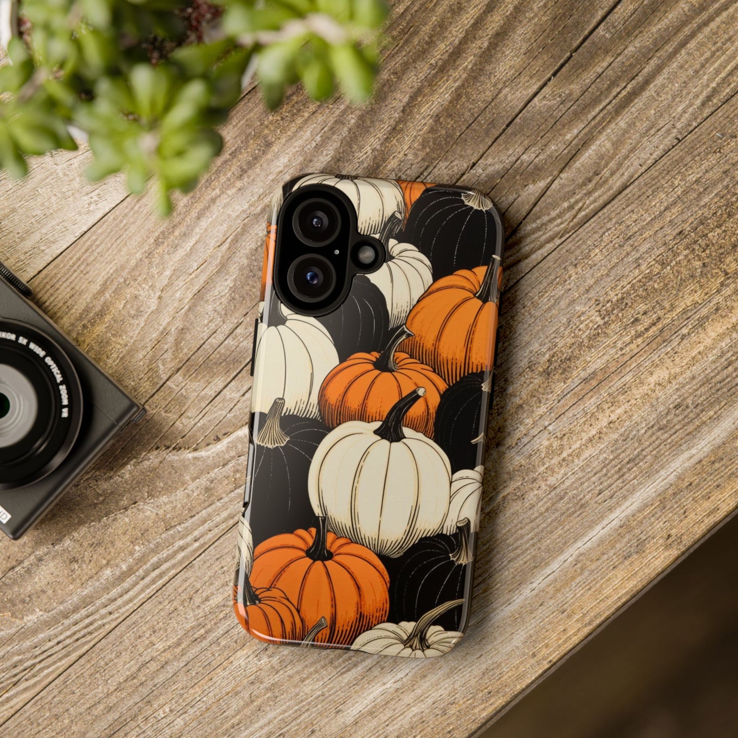Pumpkin Phone Case, Fall Decor, Halloween Gift, Autumn Aesthetic, Pumpkin Lovers, Cute Phone Cover