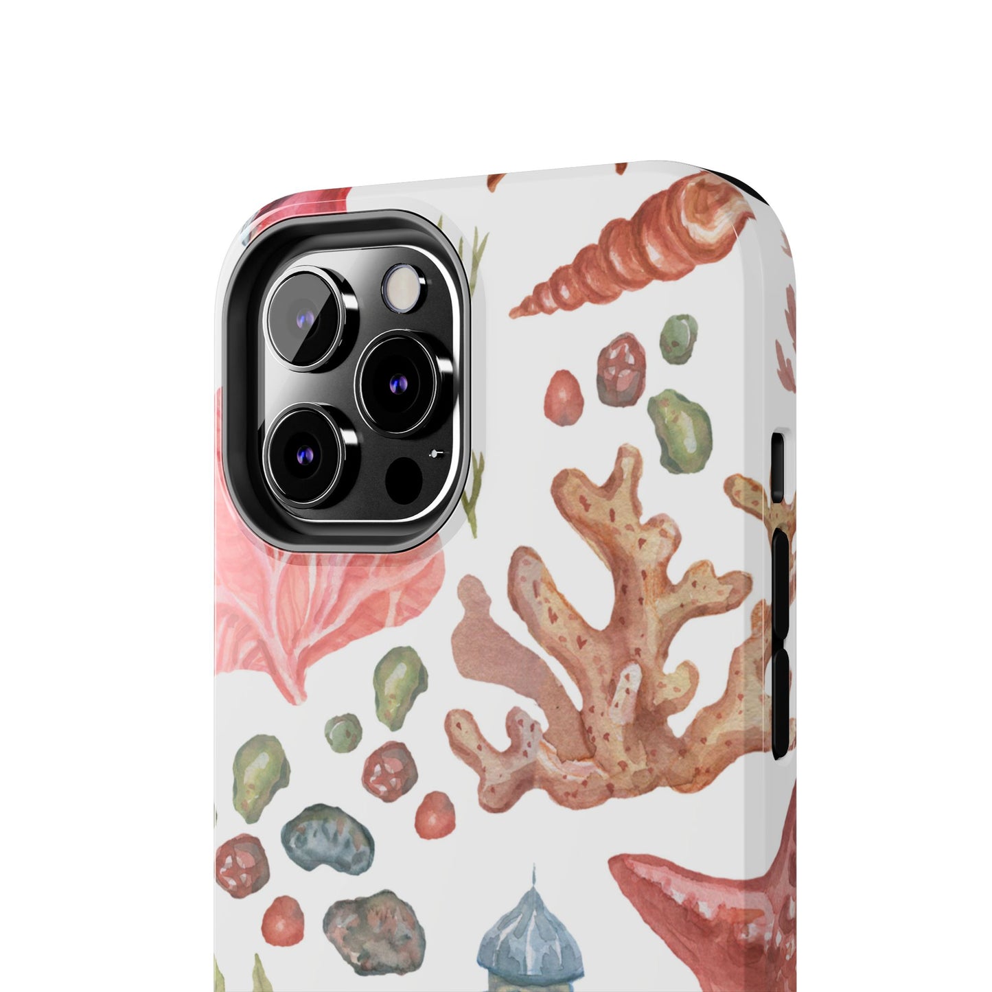 Coastal Art Tough Phone Cases - Stylish Beach Vibes with Lighthouse Design