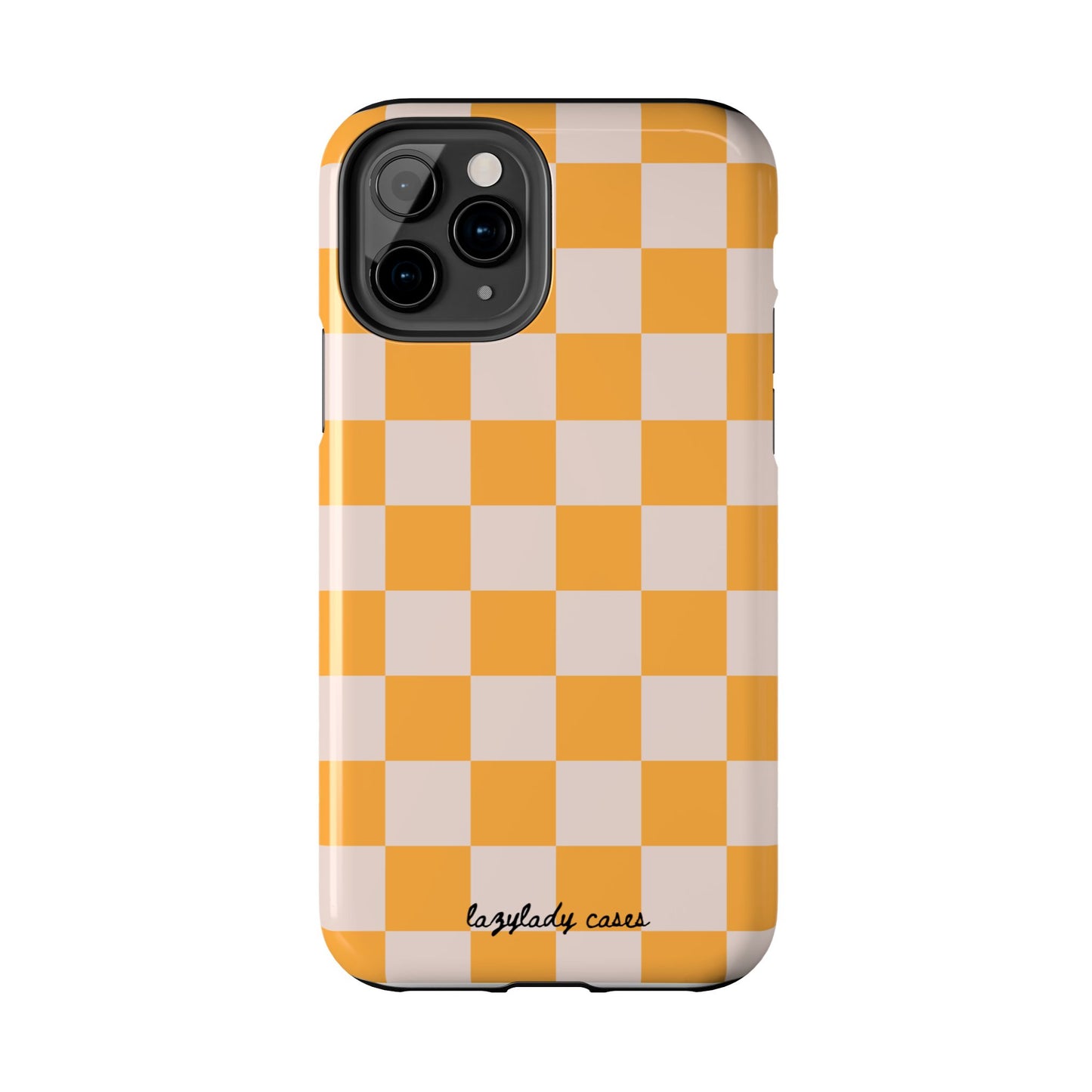 Bright Checkerboard Tough Phone Case - Stylish & Durable Protection