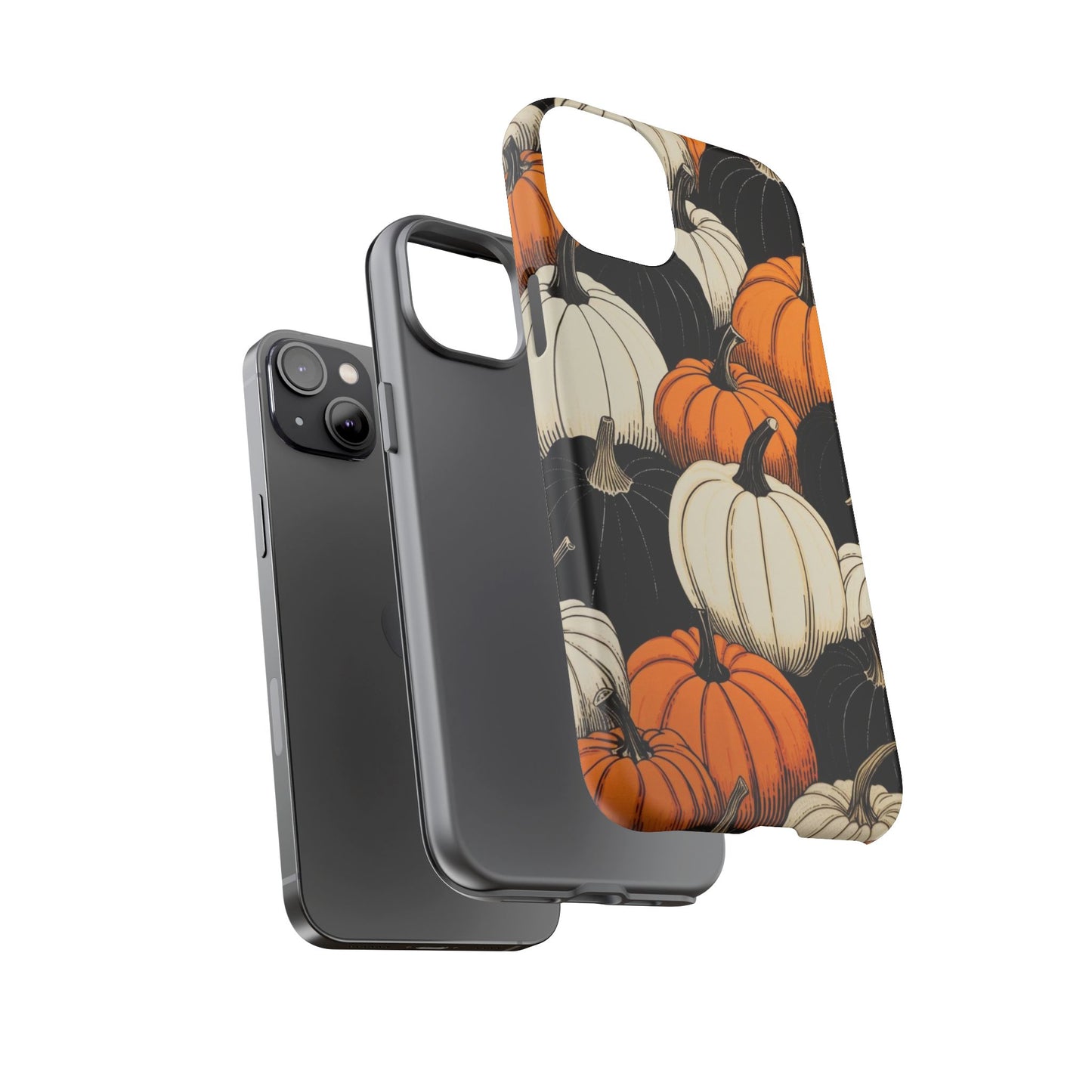 Pumpkin Phone Case, Fall Decor, Halloween Gift, Autumn Aesthetic, Pumpkin Lovers, Cute Phone Cover
