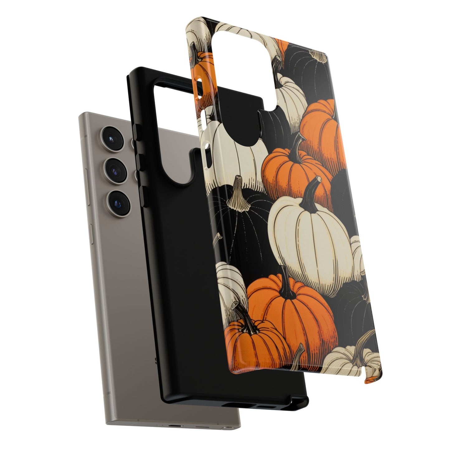 Pumpkin Phone Case, Fall Decor, Halloween Gift, Autumn Aesthetic, Pumpkin Lovers, Cute Phone Cover