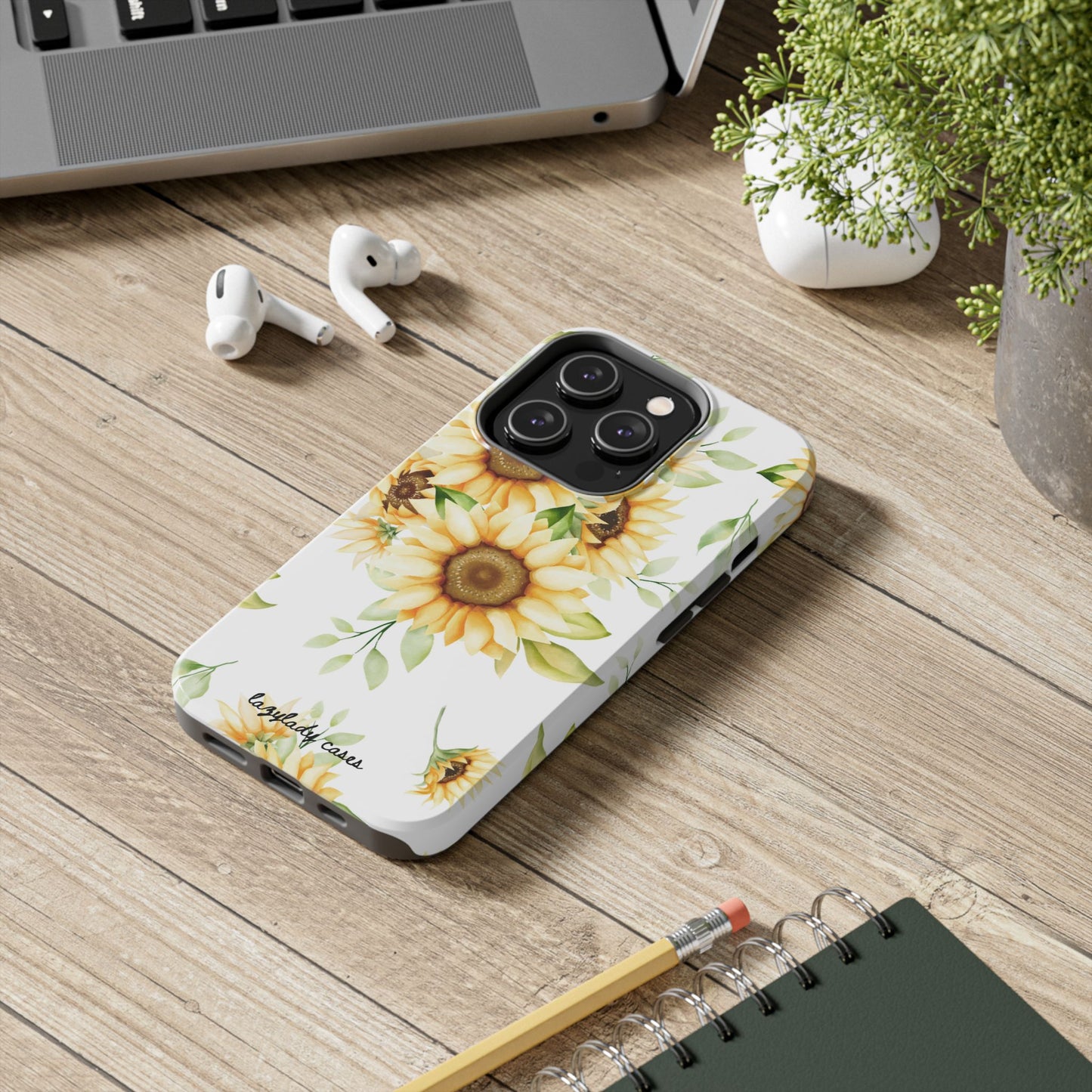 Mothers Sunflower Tough Phone Case - Durable Floral Design for Nature Lovers