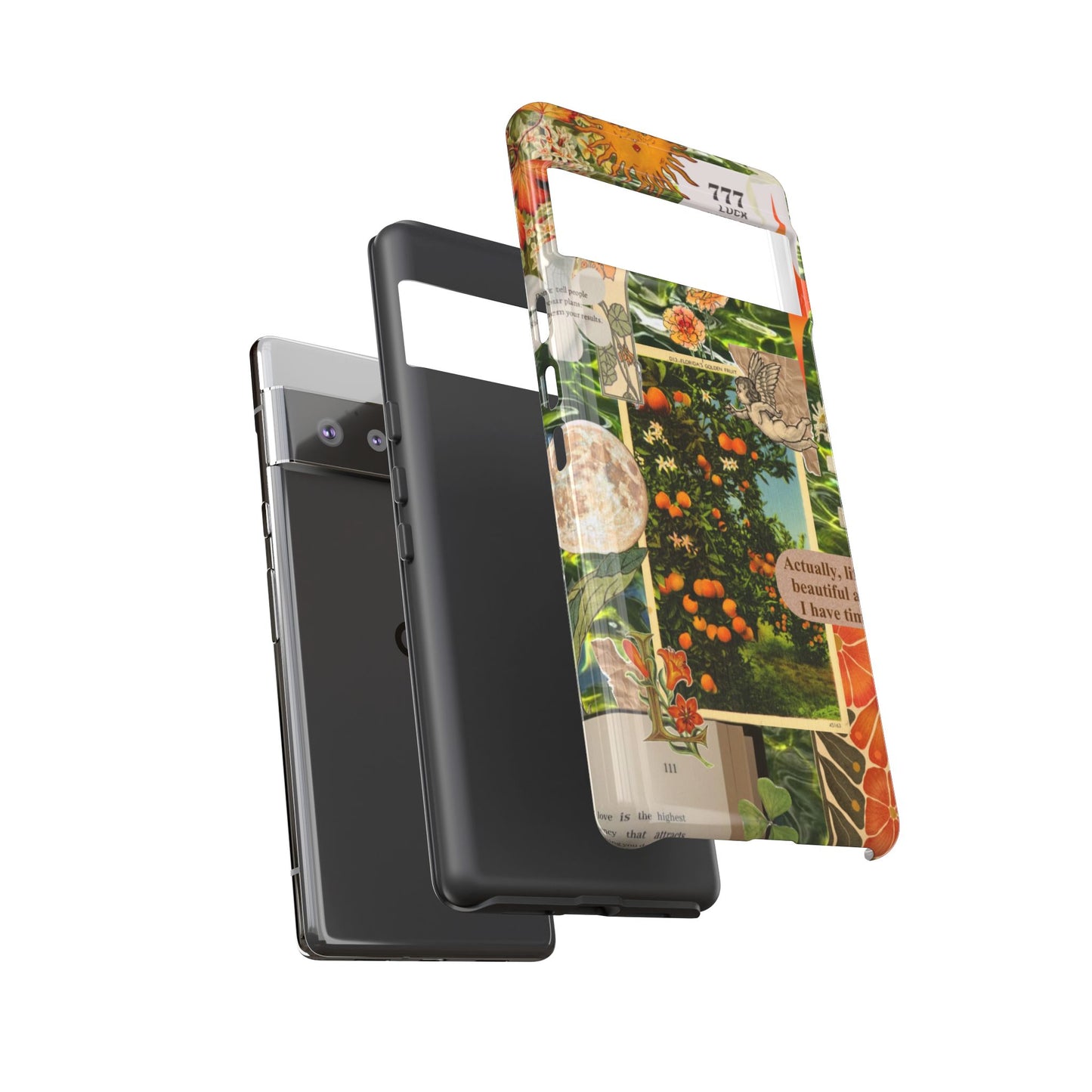 Tough Cases - Vibrant iPhone Case for Nature Lovers, Floral Phone Cover, Eco-Friendly, Inspirational Gift, Unique Phone Accessory