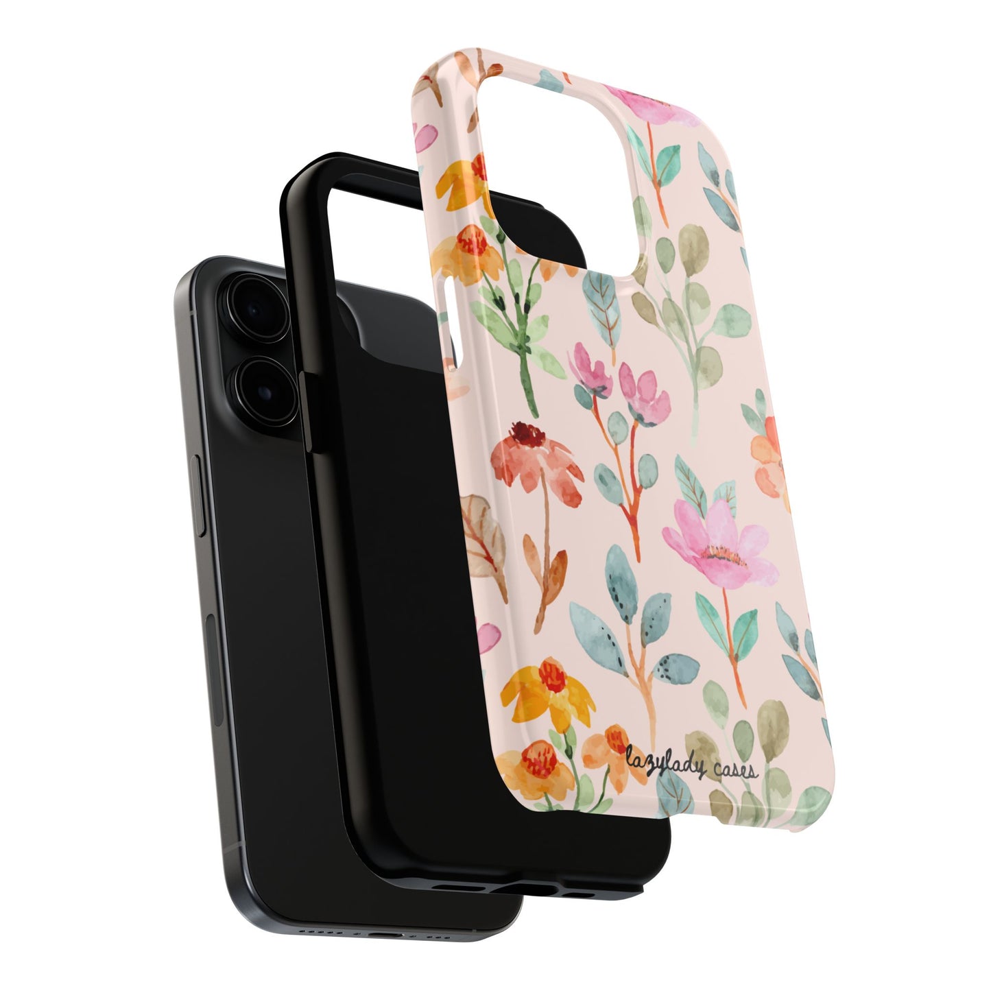 Wild Flower Tough Phone Case - Stylish Protection for Your Device