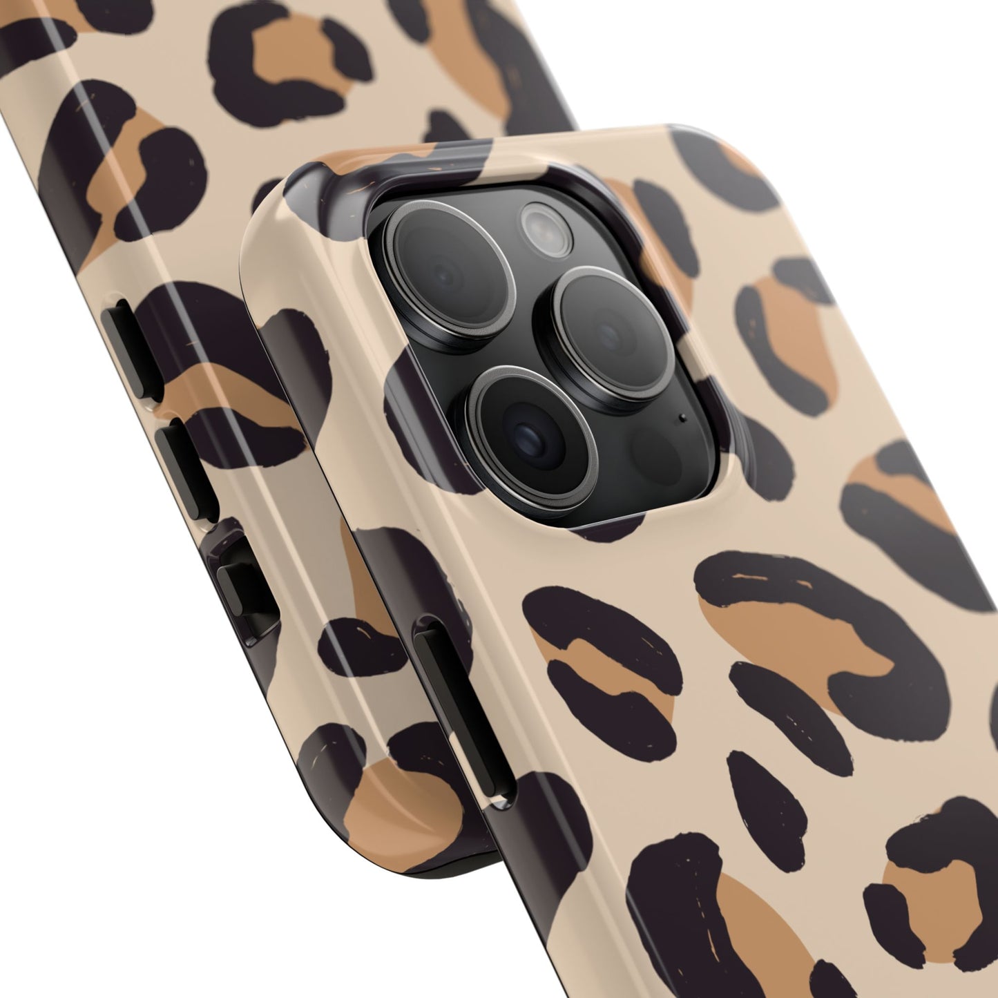 Chic Leopard Print Phone Case - Tough & Stylish Protection