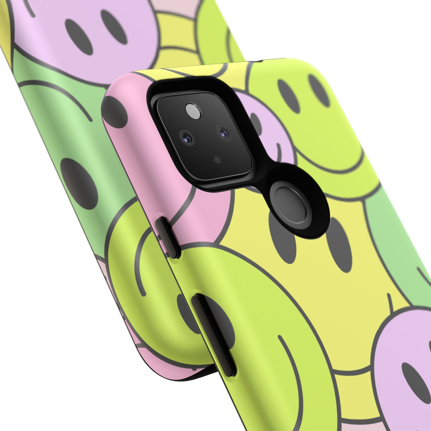 Colorful Smile Face Phone Case - Tough Protection & Fun Design