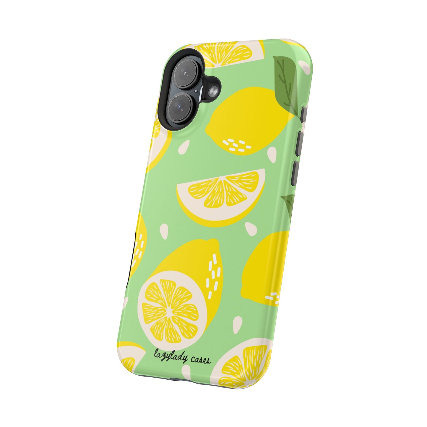 Lemonade Vibe Magnetic Phone Case - Bright Citrus Design for Summer Fun
