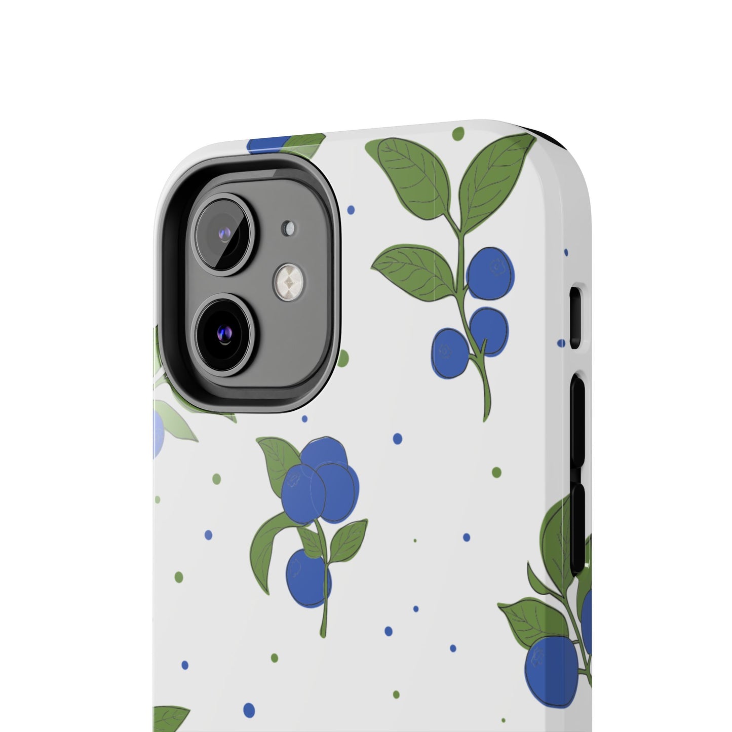 Blueberry Tough Phone Case - Durable Berry Design for Everyday Protection