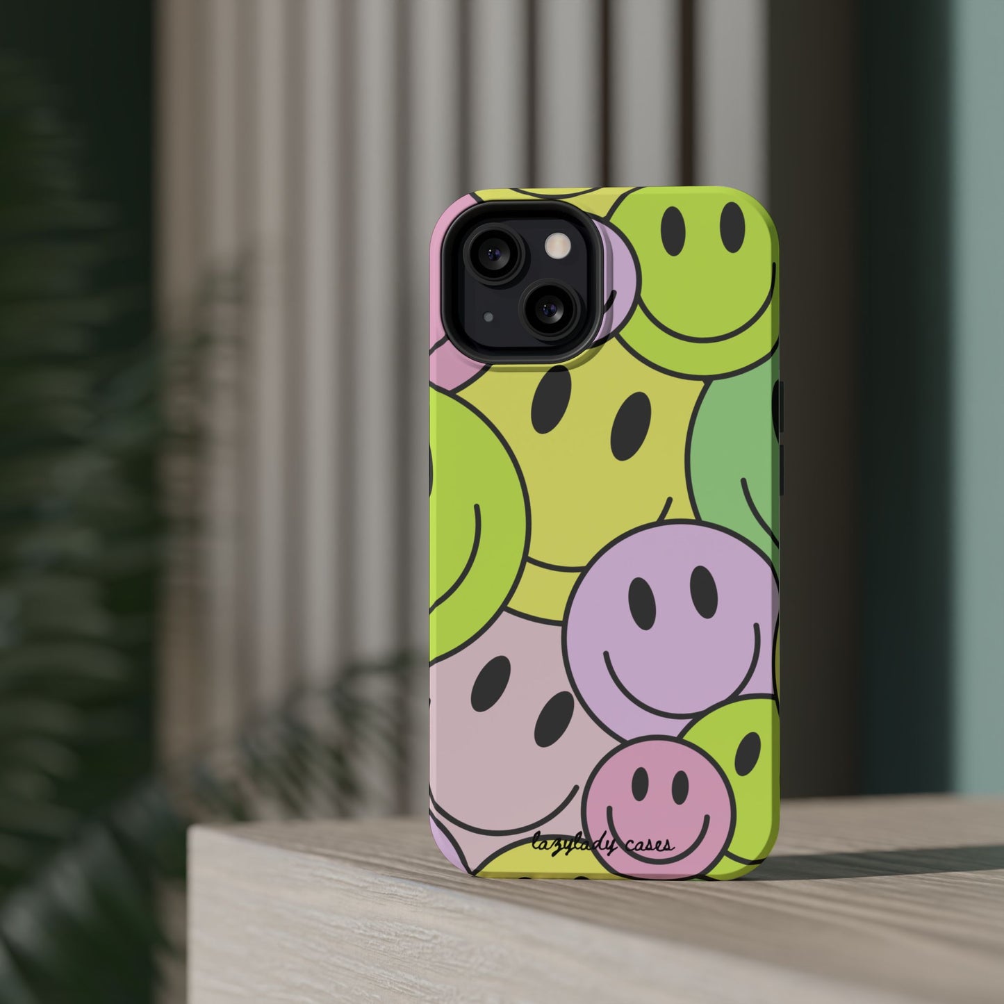 Colorful Smiley Face Magnetic Tough Case for Fun-Loving Individuals