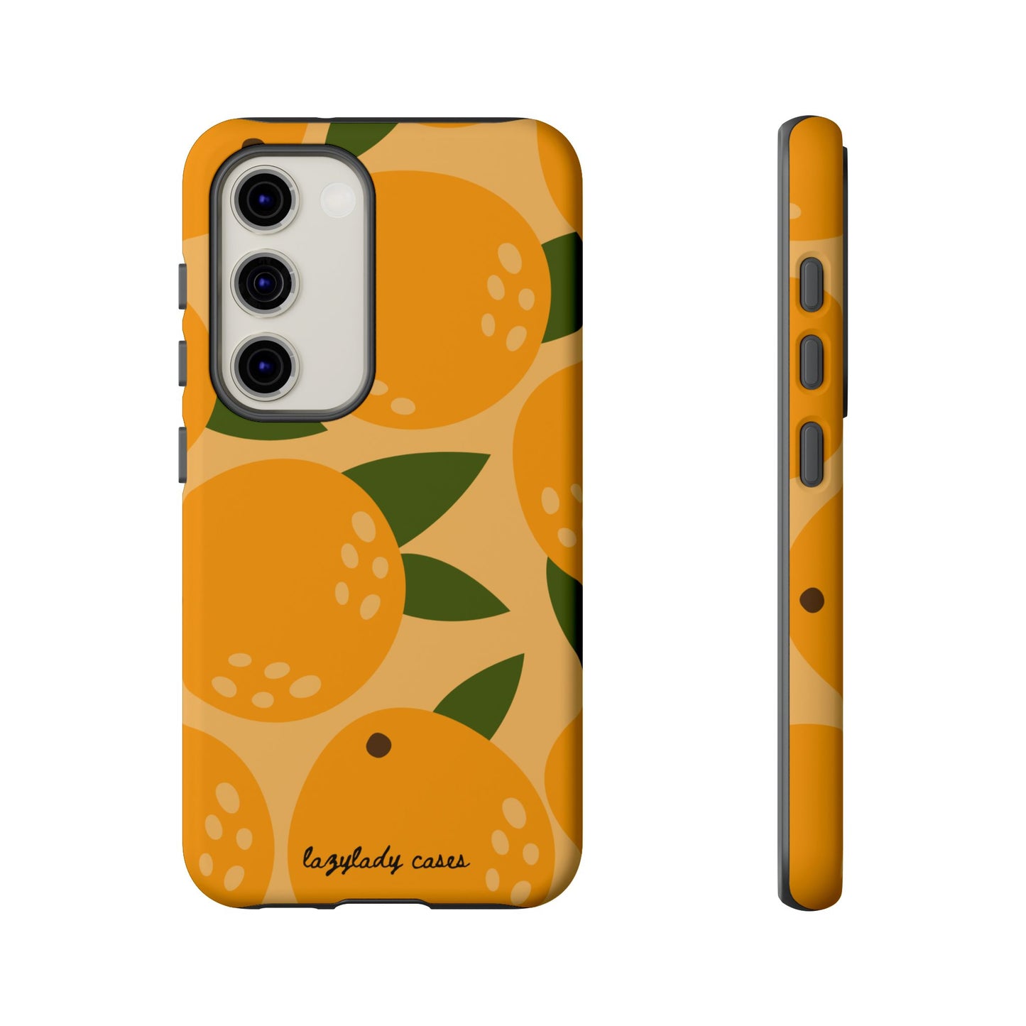 Citrus Orange Phone Case - Tough Cases for Trendy Protection