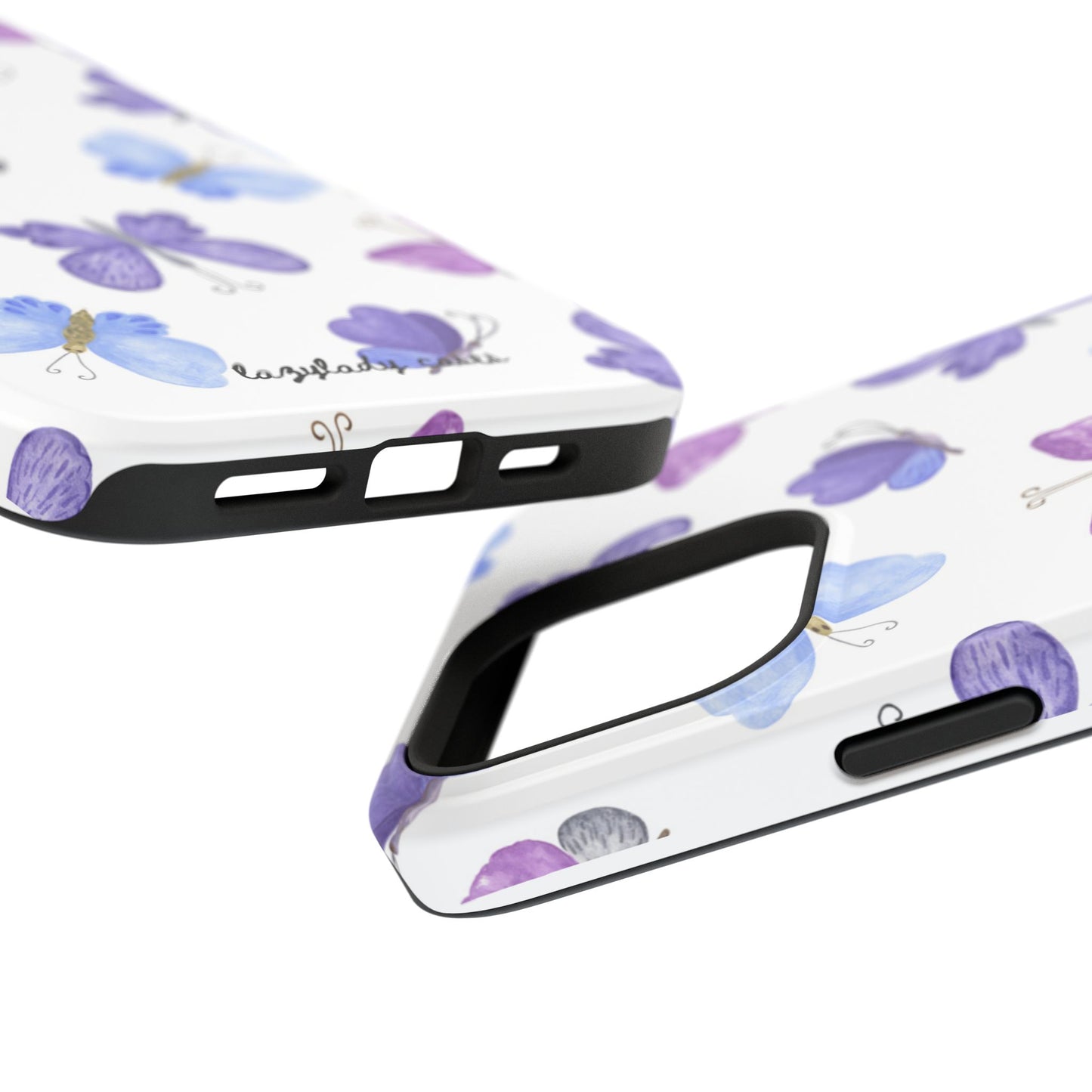 Butterfly Impact-Resistant Phone Case - Stylish & Durable Protection