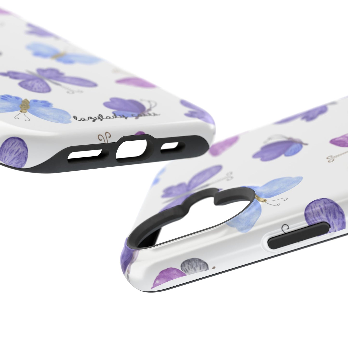 Butterfly Impact-Resistant Phone Case - Stylish & Durable Protection