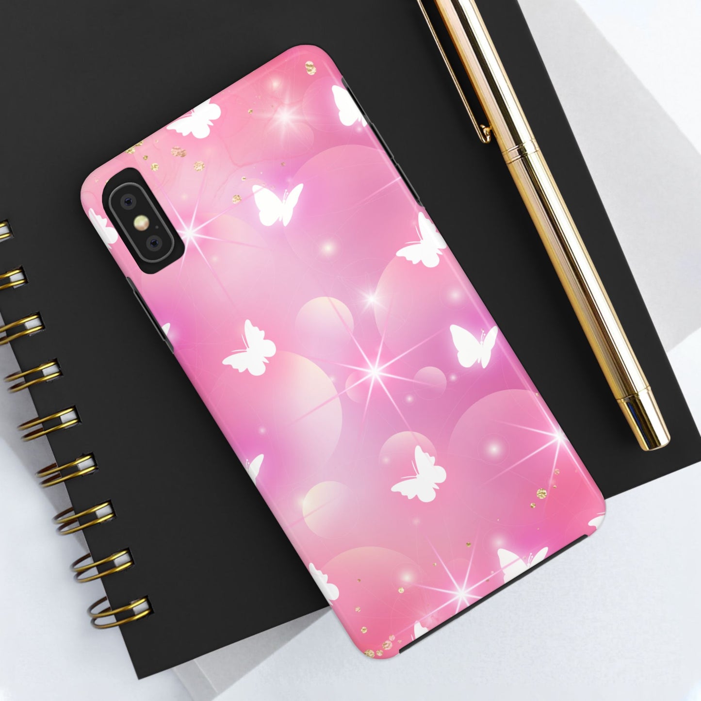 Butterfly Bloom Tough Phone Cases, Stylish Protection, Gifts for Her, Trendy Accessories, Spring Vibe, Phone Cover