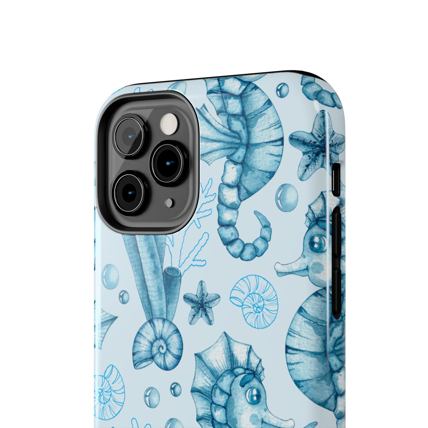 Coastal Seahorse Phone Case - Tough Protection with Beach Vibe
