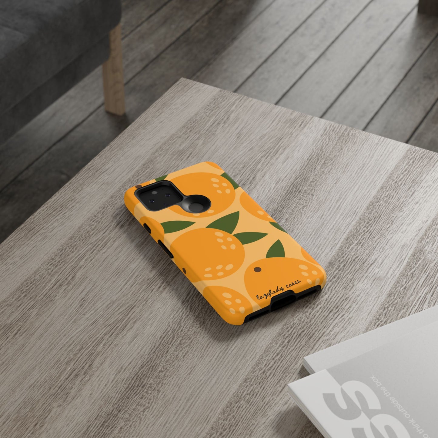 Citrus Orange Phone Case - Tough Cases for Trendy Protection