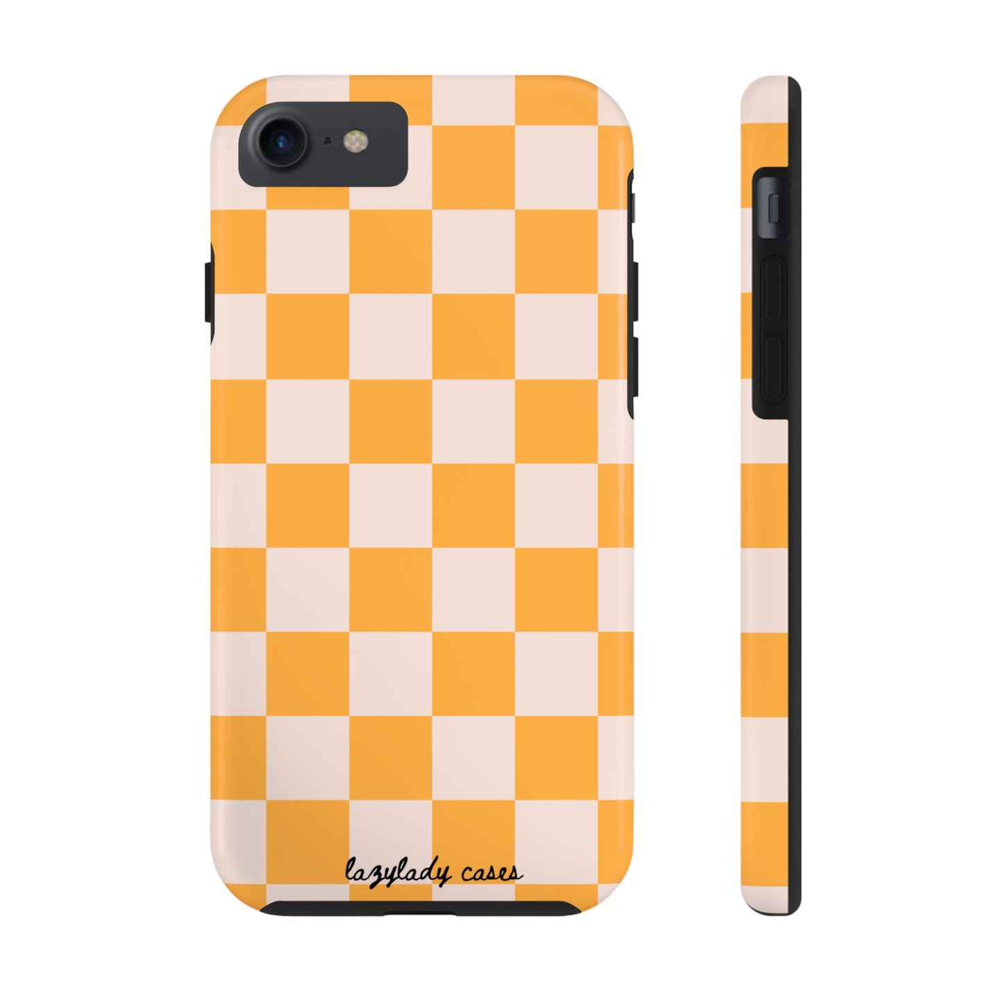 Bright Checkerboard Tough Phone Case - Stylish & Durable Protection