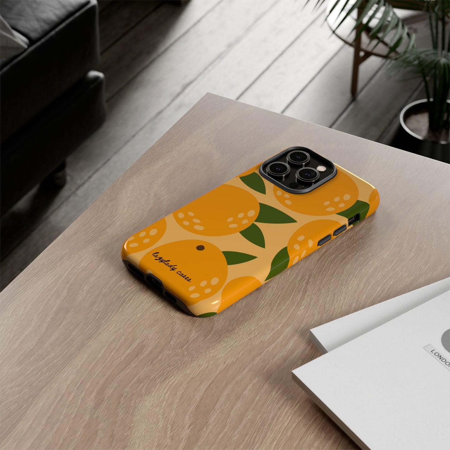 Citrus Orange Phone Case - Tough, Stylish Protection for Fruit Lovers