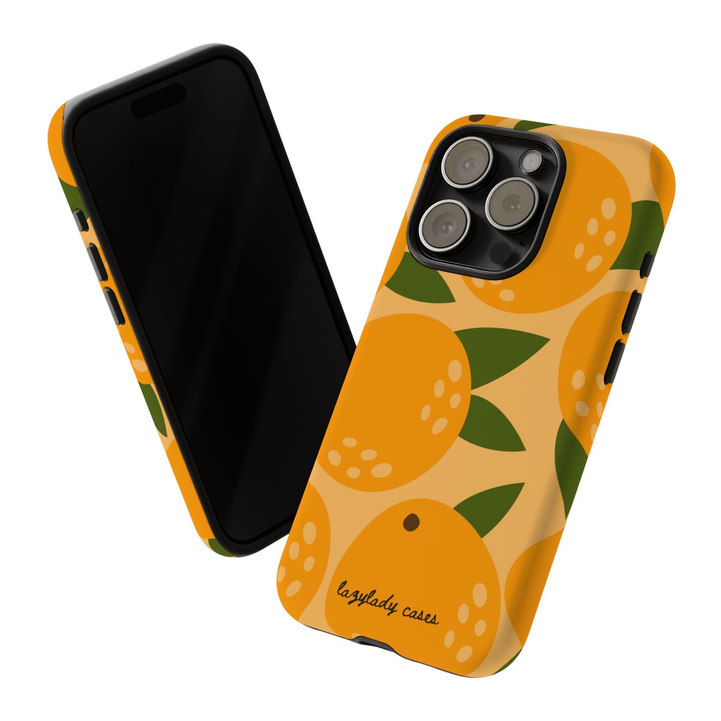 Citrus Orange Phone Case - Tough, Stylish Protection for Fruit Lovers