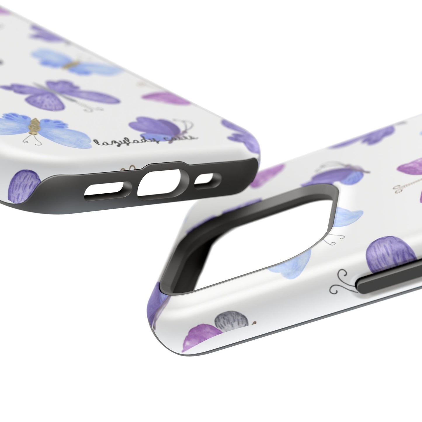 Butterfly Impact-Resistant Phone Case - Stylish & Durable Protection