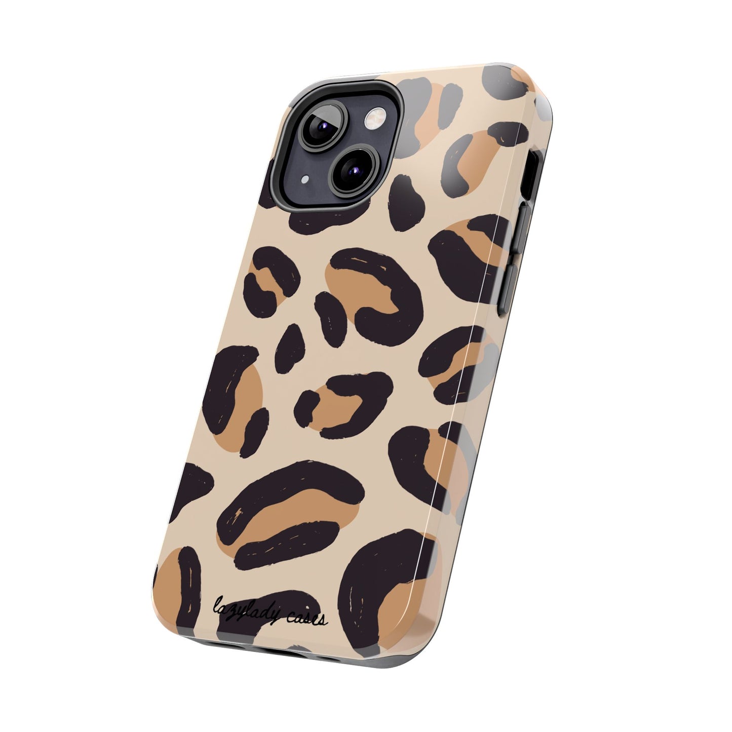 Chic Leopard Print Phone Case - Tough & Stylish Protection