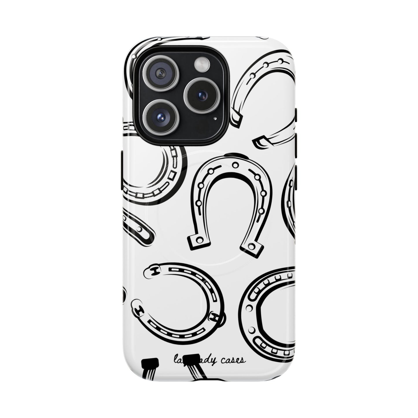 Horseshoe Tough Magnetic Phone Case - Durable, Stylish Protection