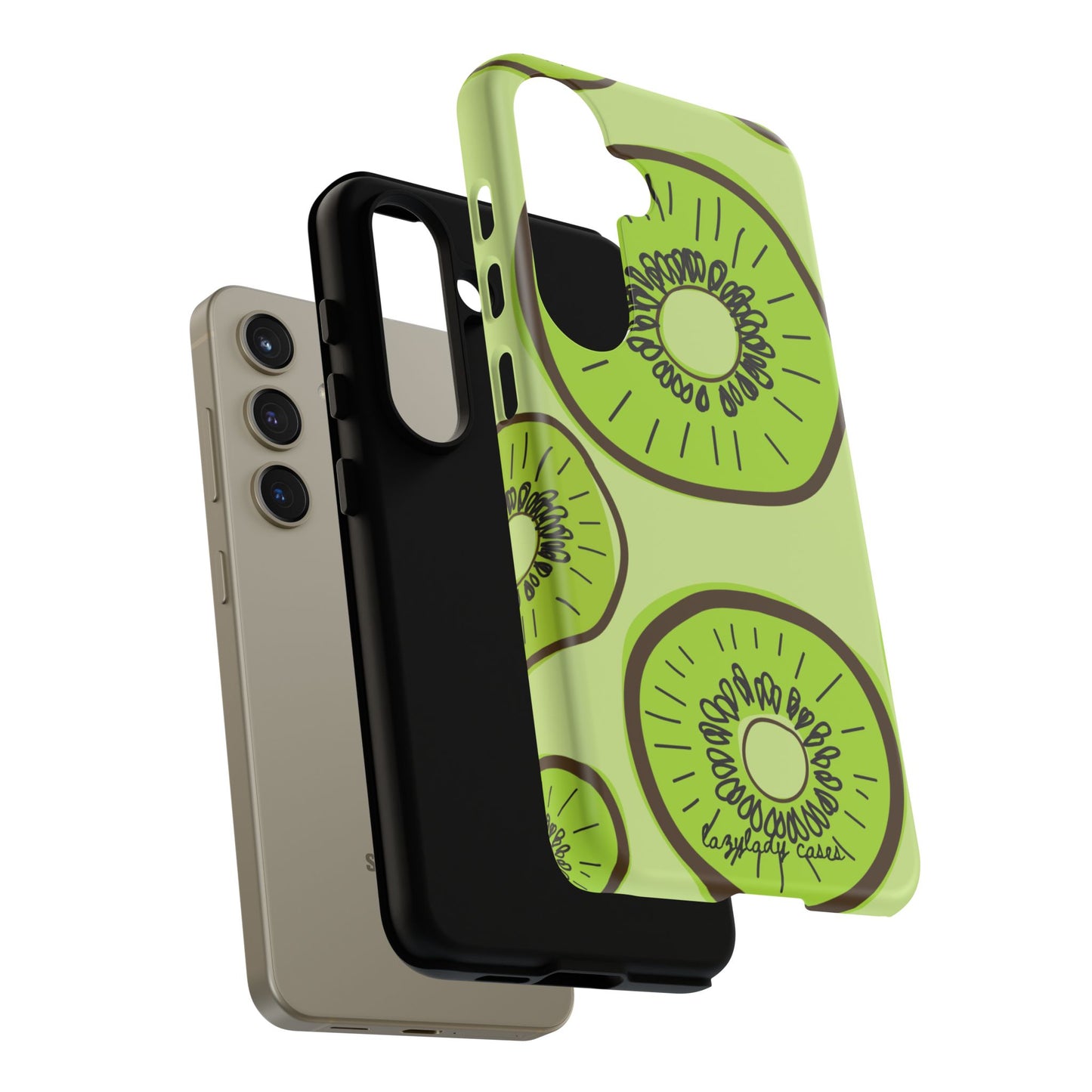 Kiwi Pattern Tough Phone Case - Fun and Stylish Phone Cover