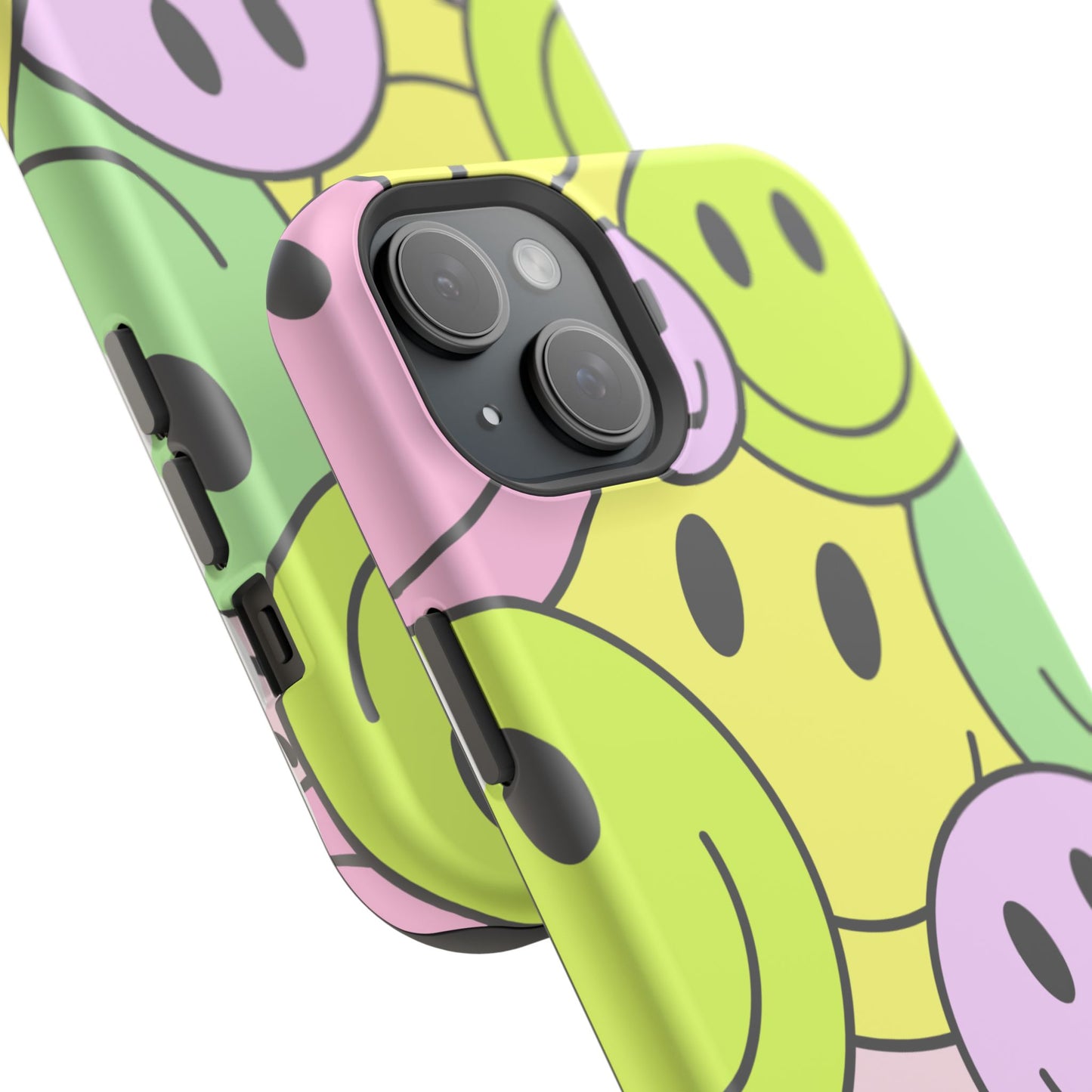 Colorful Smiley Face Magnetic Tough Case for Fun-Loving Individuals