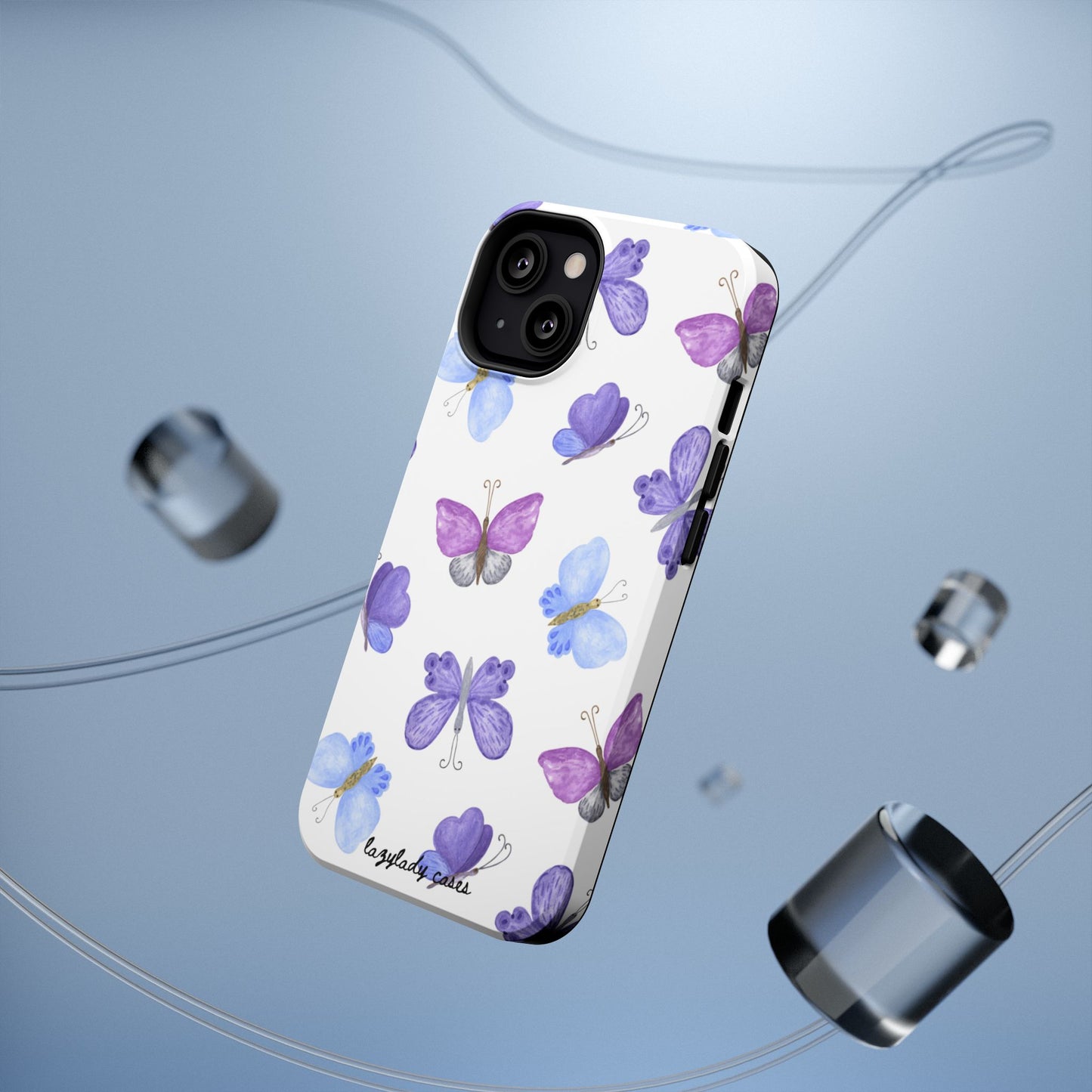 Butterfly Impact-Resistant Phone Case - Stylish & Durable Protection