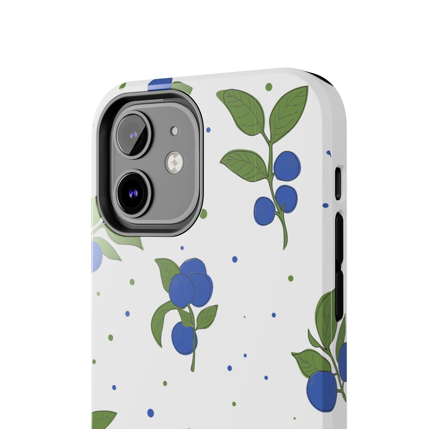 Blueberry Tough Phone Case - Durable Berry Design for Everyday Protection