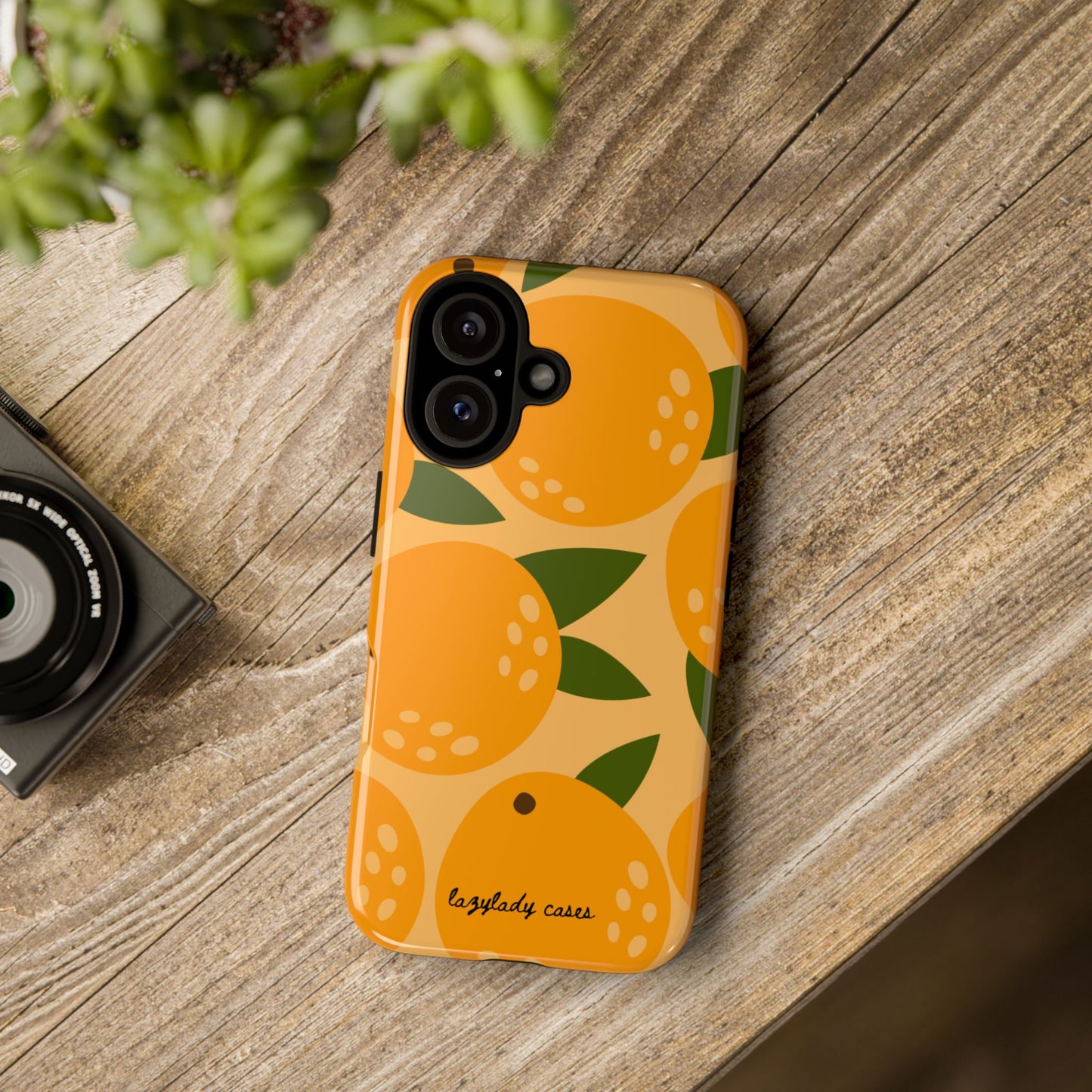 Citrus Orange Phone Case - Tough, Stylish Protection for Fruit Lovers