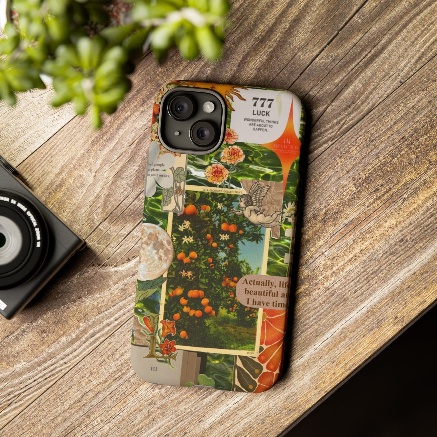 Tough Cases - Vibrant iPhone Case for Nature Lovers, Floral Phone Cover, Eco-Friendly, Inspirational Gift, Unique Phone Accessory