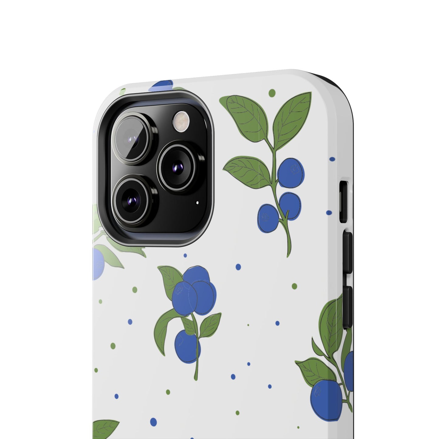 Blueberry Tough Phone Case - Durable Berry Design for Everyday Protection