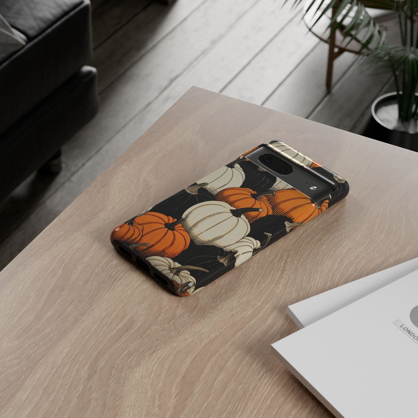 Pumpkin Phone Case, Fall Decor, Halloween Gift, Autumn Aesthetic, Pumpkin Lovers, Cute Phone Cover