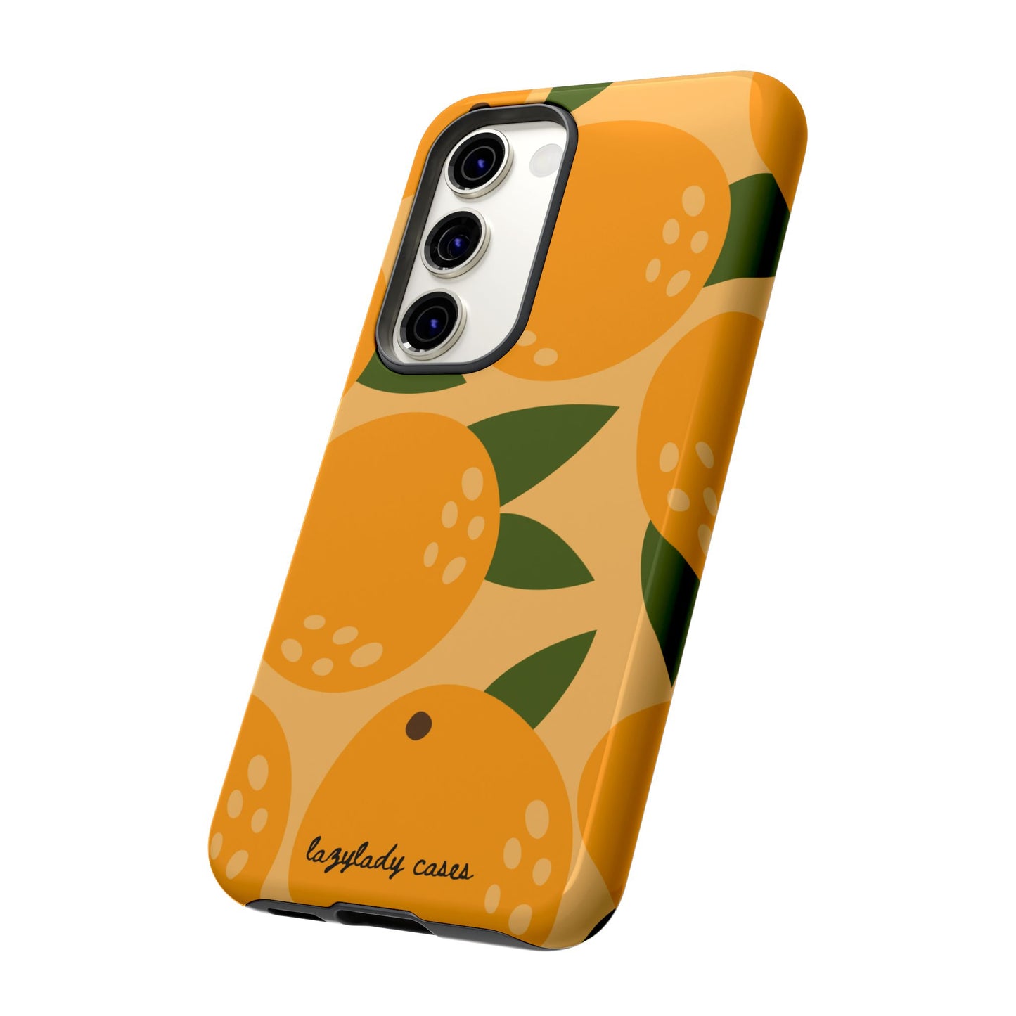 Citrus Orange Phone Case - Tough Cases for Trendy Protection