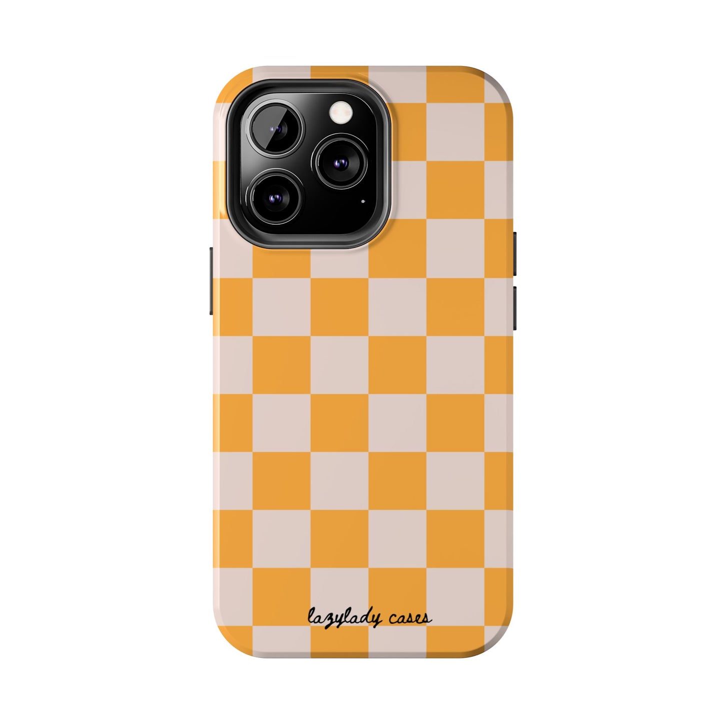 Bright Checkerboard Tough Phone Case - Stylish & Durable Protection