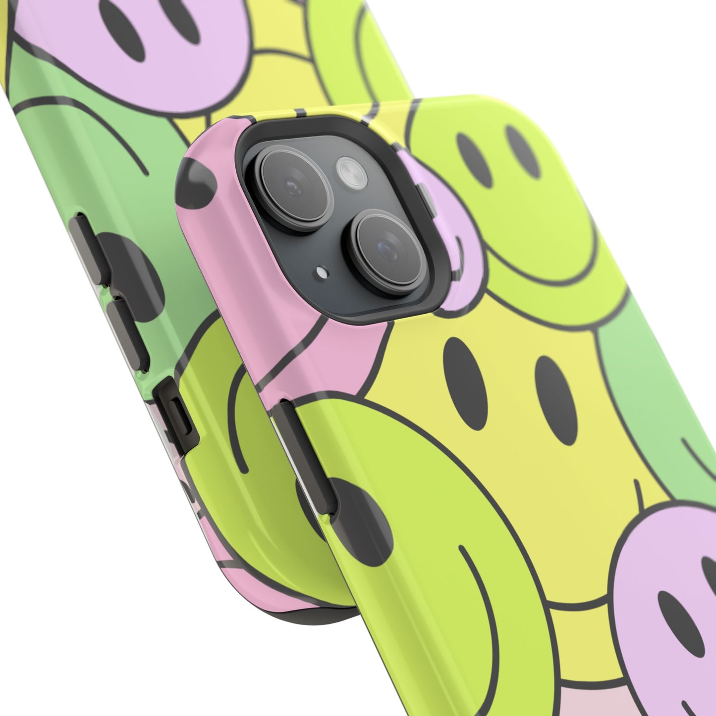 Colorful Smiley Face Magnetic Tough Case for Fun-Loving Individuals