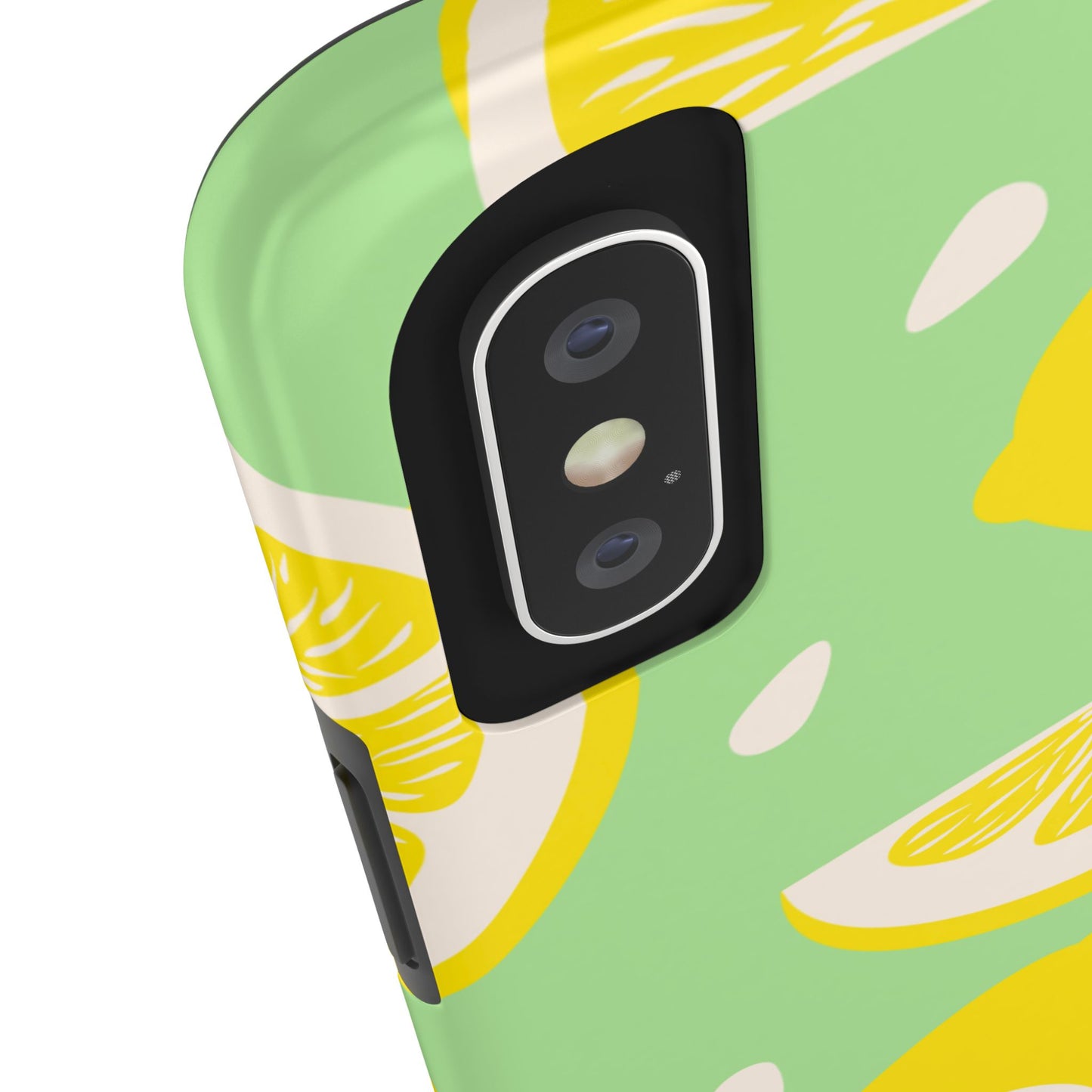 Lemon Slice Tough Phone Case - Vibrant, Durable Protection for Citrus Lovers