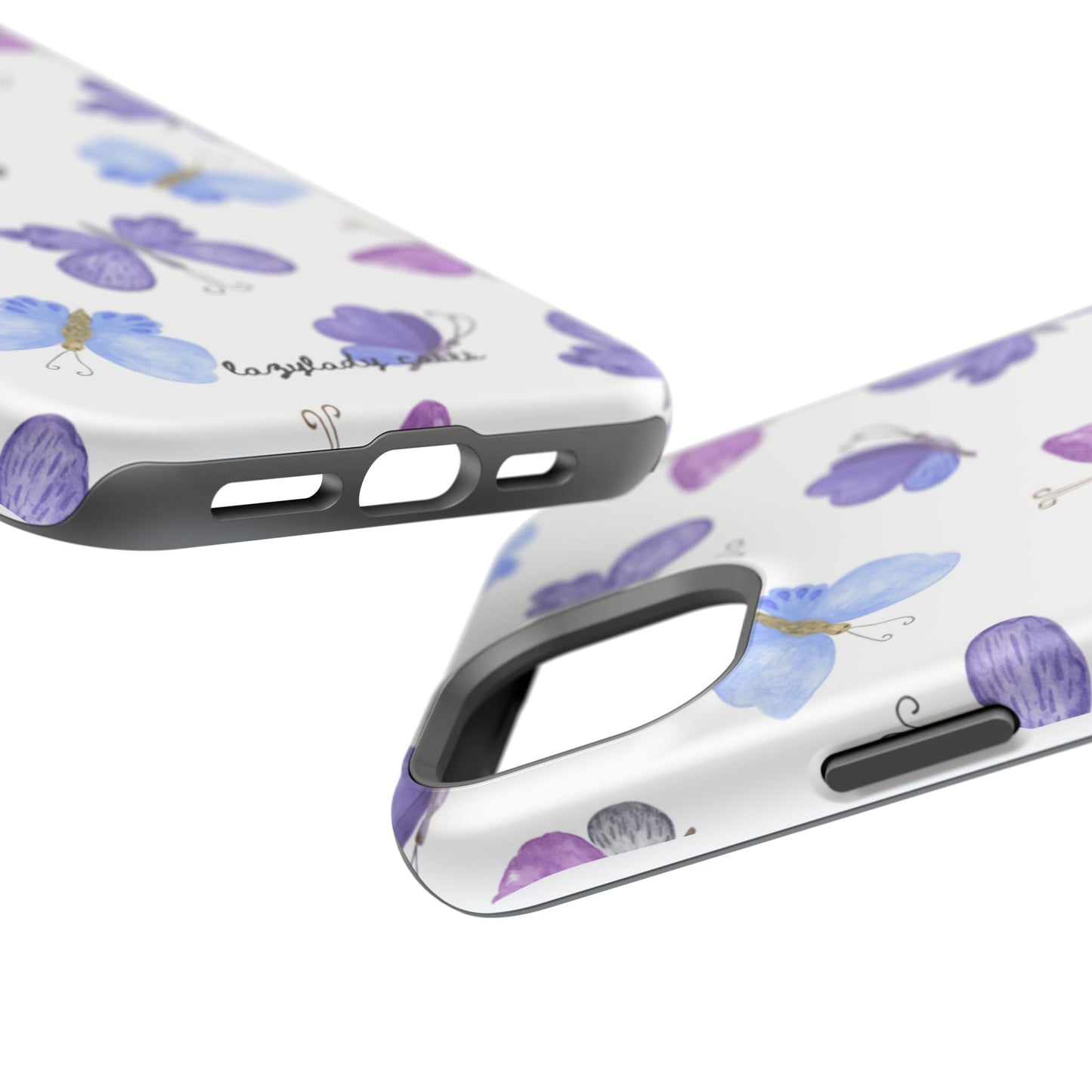 Butterfly Impact-Resistant Phone Case - Stylish & Durable Protection