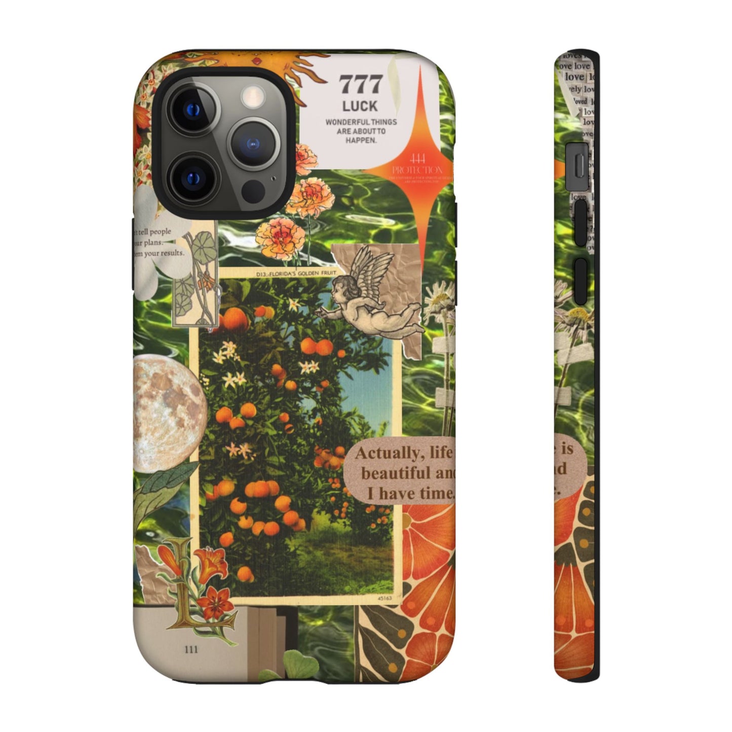 Tough Cases - Vibrant iPhone Case for Nature Lovers, Floral Phone Cover, Eco-Friendly, Inspirational Gift, Unique Phone Accessory