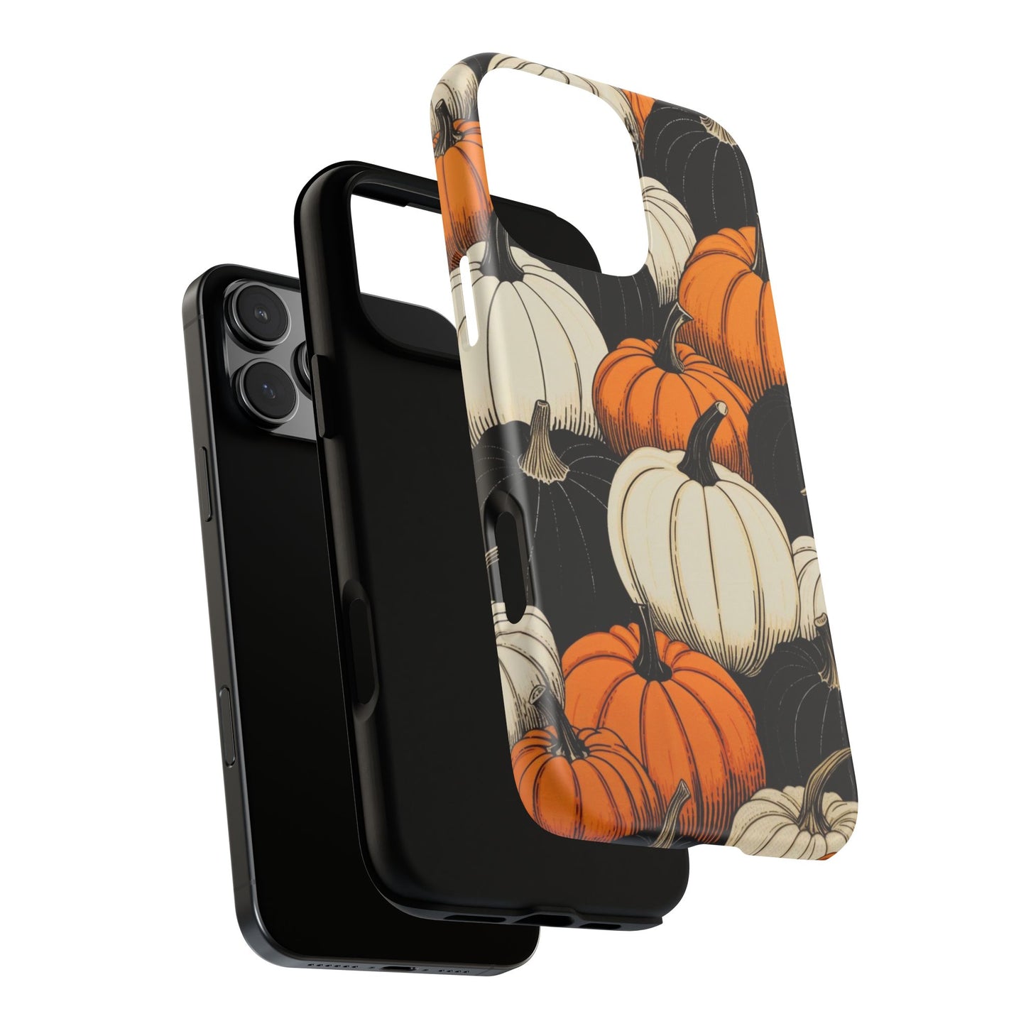 Pumpkin Phone Case, Fall Decor, Halloween Gift, Autumn Aesthetic, Pumpkin Lovers, Cute Phone Cover