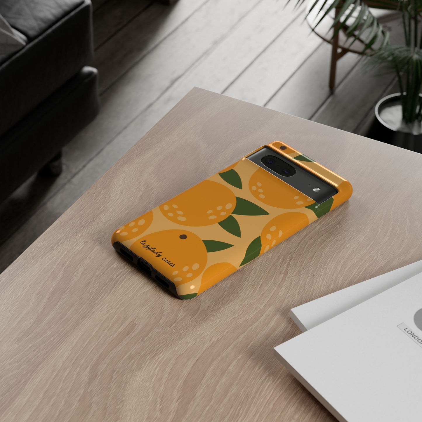 Citrus Orange Phone Case - Tough Cases for Trendy Protection