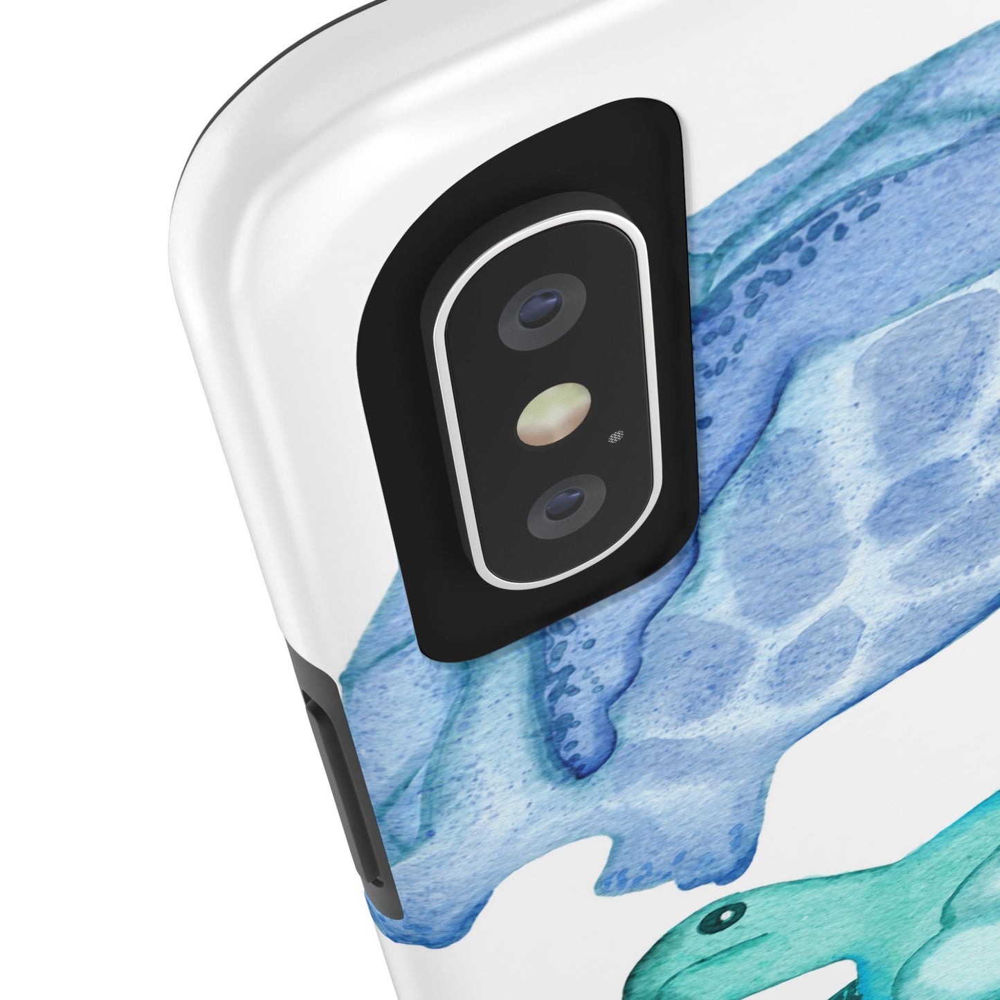 Ocean-Inspired Tough Phone Cases with Colorful Turtles
