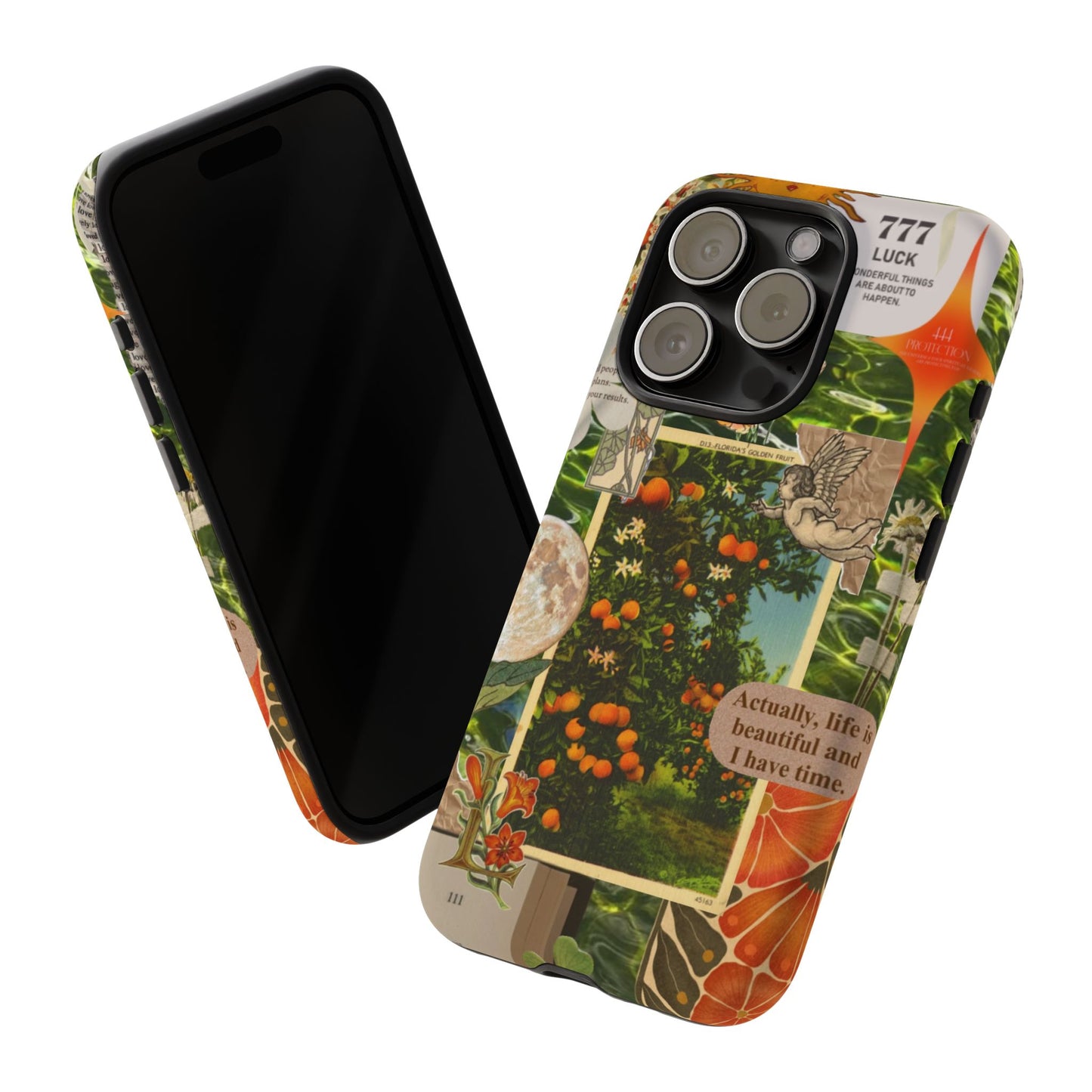 Tough Cases - Vibrant iPhone Case for Nature Lovers, Floral Phone Cover, Eco-Friendly, Inspirational Gift, Unique Phone Accessory