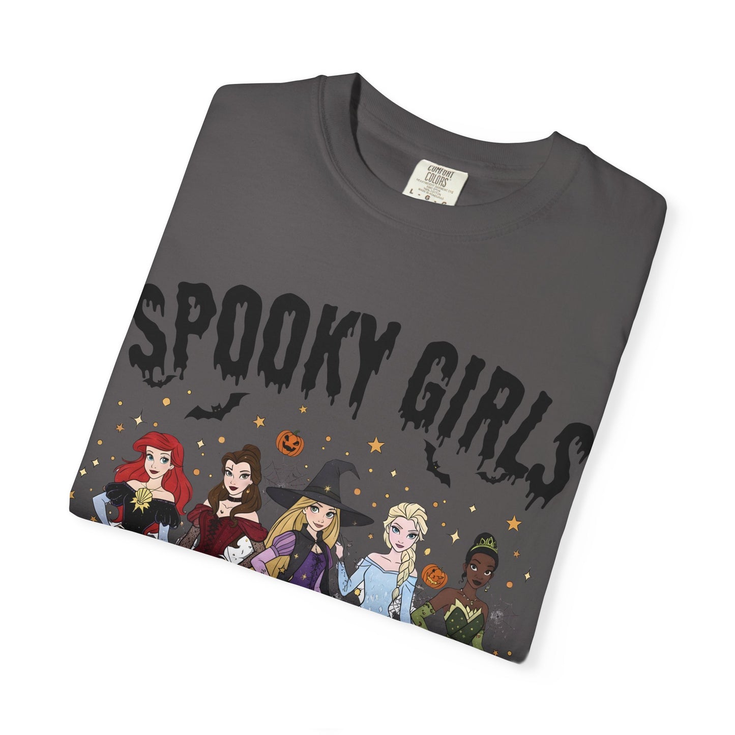 Spooky Girls T-Shirt, Halloween Tee, Unisex Graphic Shirt, Cute Costume Top, Seasonal Apparel, Witchy Fashion