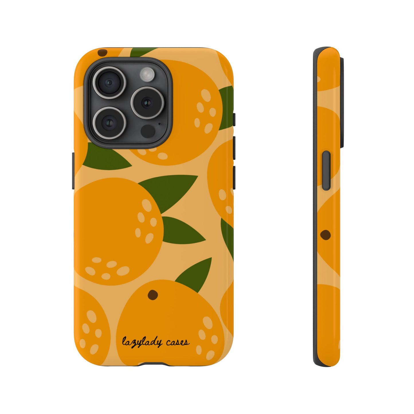 Citrus Orange Phone Case - Tough, Stylish Protection for Fruit Lovers