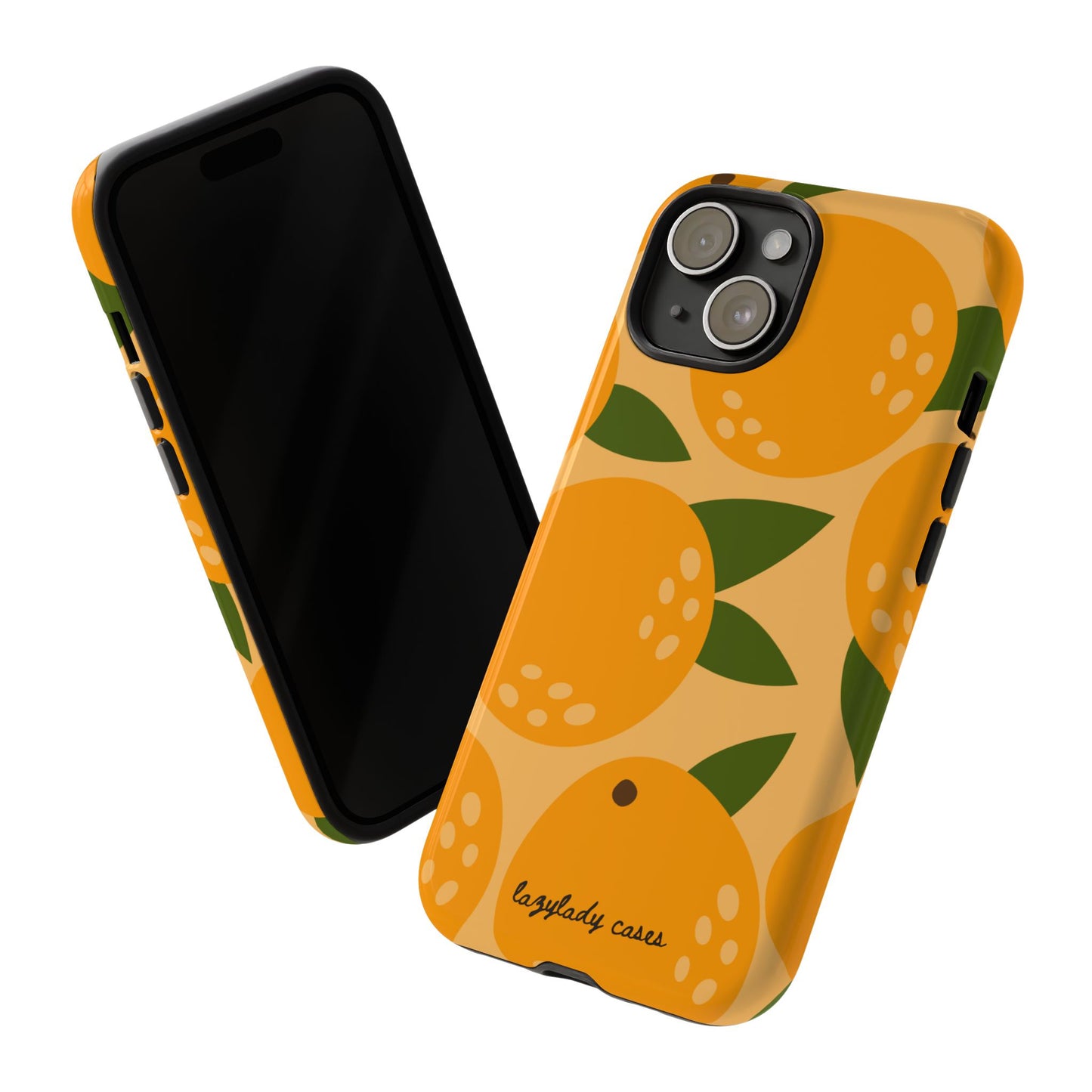 Citrus Orange Phone Case - Tough, Stylish Protection for Fruit Lovers